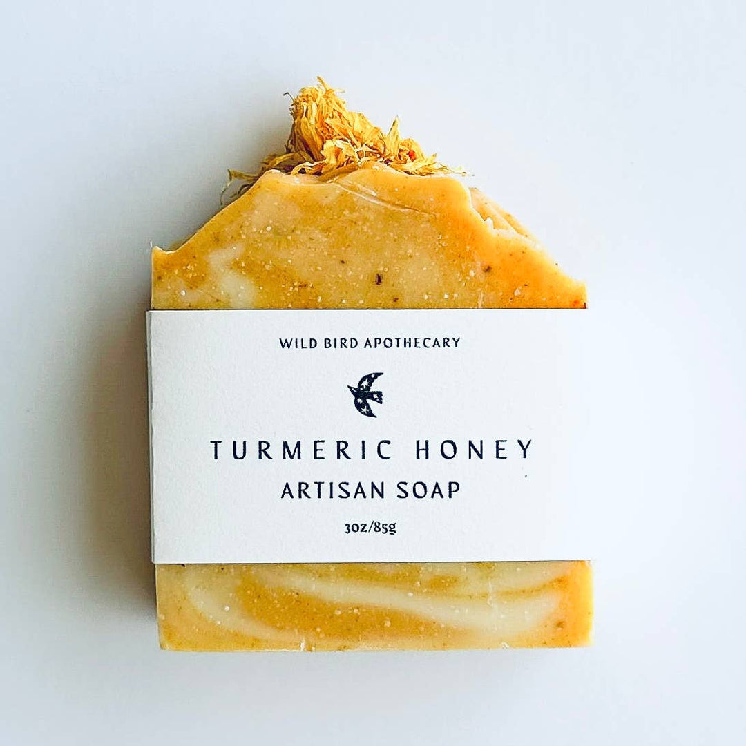 Turmeric Honey Essential Oil Bar Soap 4oz send a bouquet- the best flower delivery