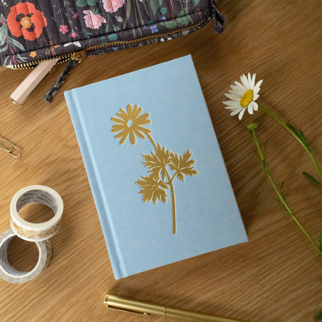 WILD FLOWERS | MINI LINEN BOUND JOURNAL send a bouquet- the best flower delivery