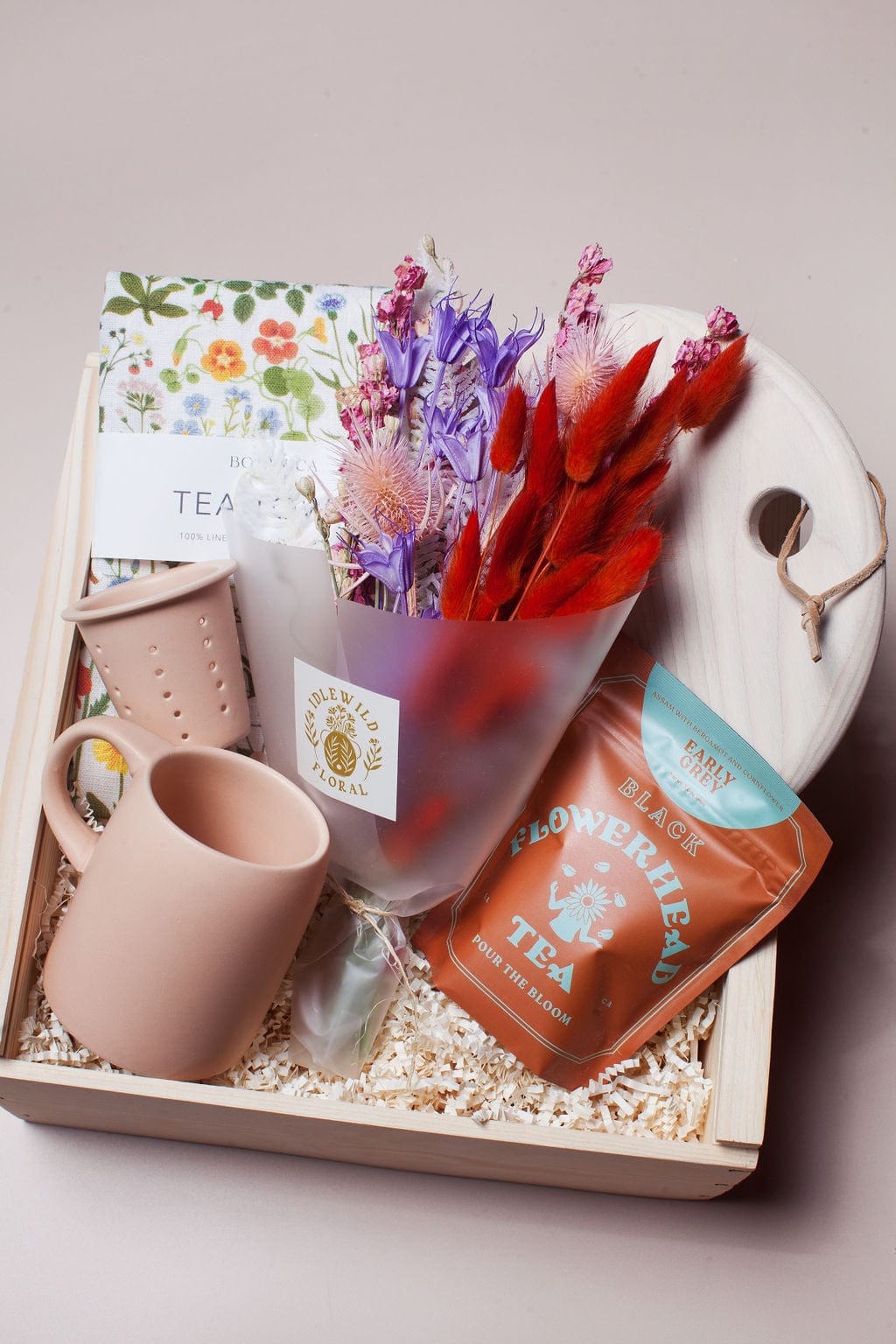 Idlewild Floral Co. Gift Giving Wildflower Tea Gift Box