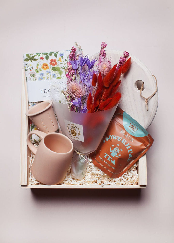 Idlewild Floral Co. Gift Giving Wildflower Tea Gift Box