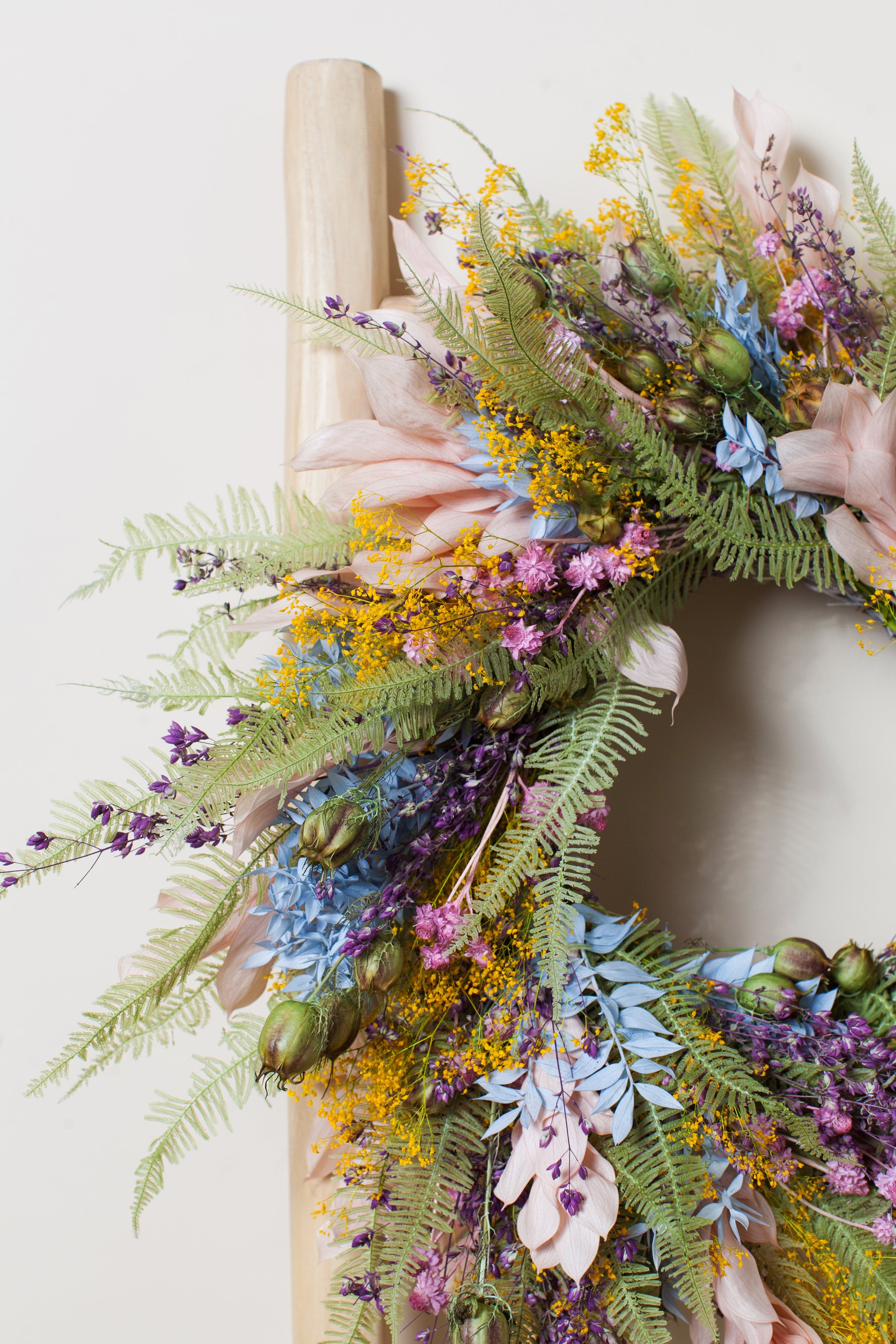 Dried Wildflower Wreath – Idlewild Floral Co.