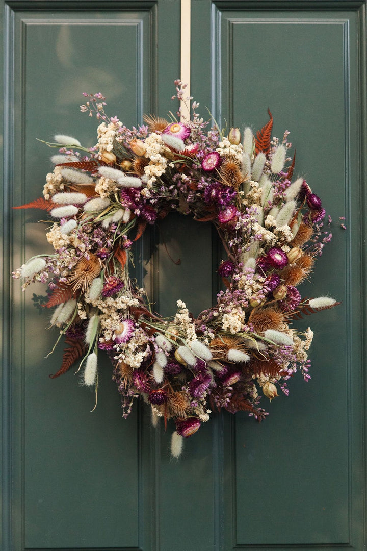 Wreaths Wildwood Dried Floral Wreath send a bouquet- the best flower delivery