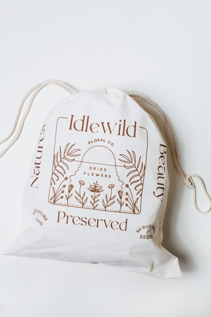 Idlewild Floral Co. Wrap in a Linen Gift Bag