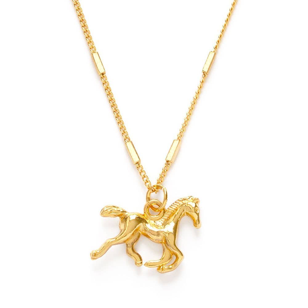 Year of the Horse Charm Necklace send a bouquet- the best flower delivery