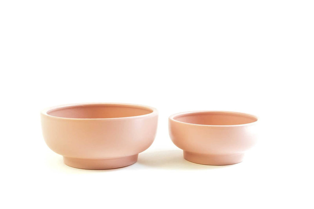 Momma Pots 7" Pedestal Home and Garden Bowls