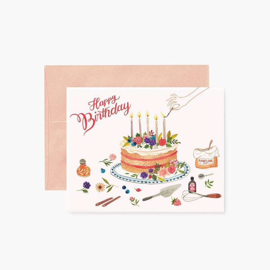 Oana Befort BIRTHDAY CAKE | greeting card