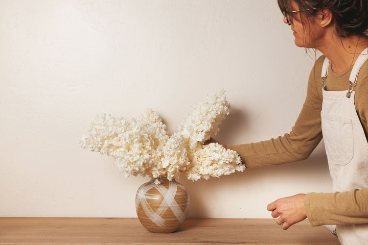 Idlewild Floral Co. Clay Hatch Vase