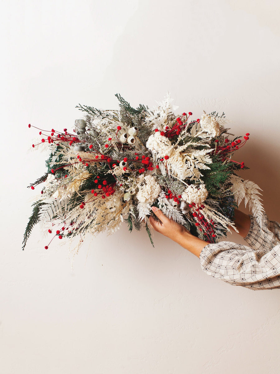 Idlewild Floral Co. Evergreen Winter Swag
