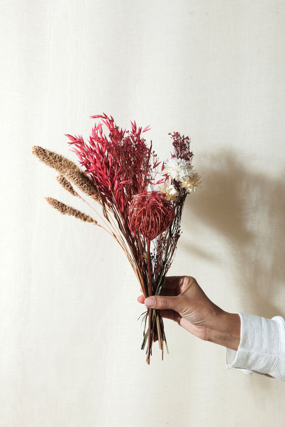 Snow Mini Dried Bouquet – Idlewild Floral Co.