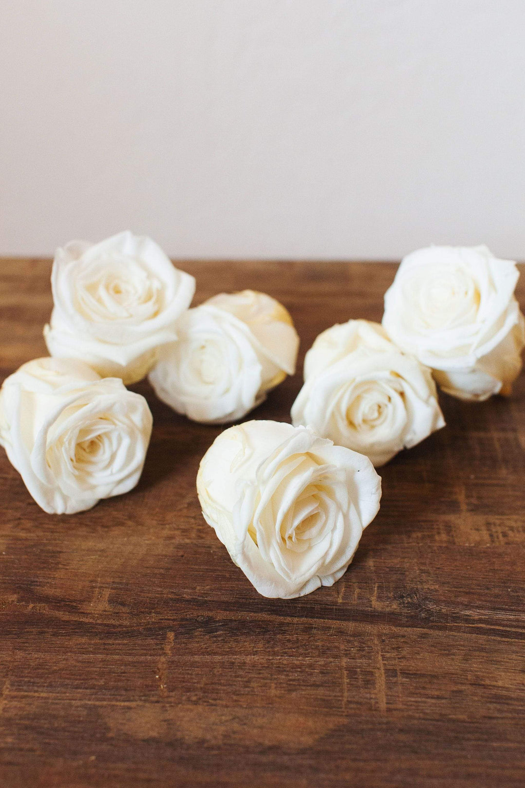Idlewild Floral Co. White Rose Heads